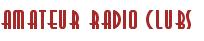 Amateur radio clubs
